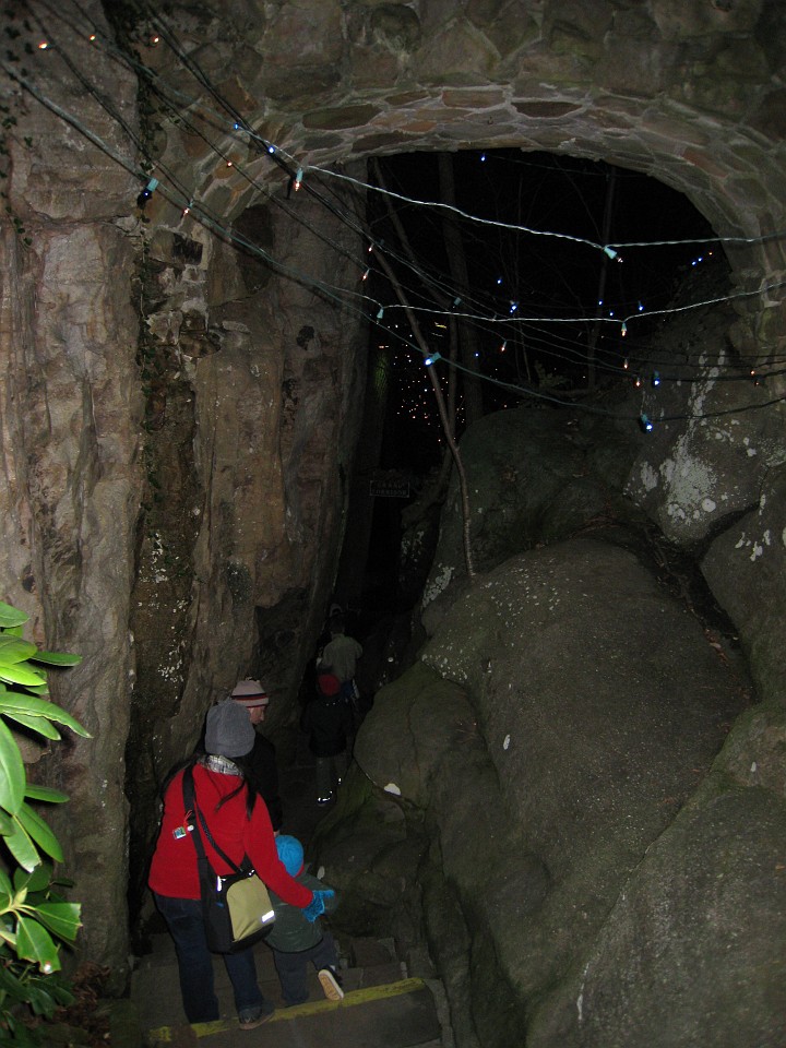 Vacation 2007-12 - Rock City 0037.jpg - Rock City outside of Chattanooga Tennessee has been a tourist attraction since 1932. I remembered seeing barn roofs painted with "See Rock City" and wanted to pay a visit to its home on Lookout Mountain. Christmas Vacation 2007-08.
